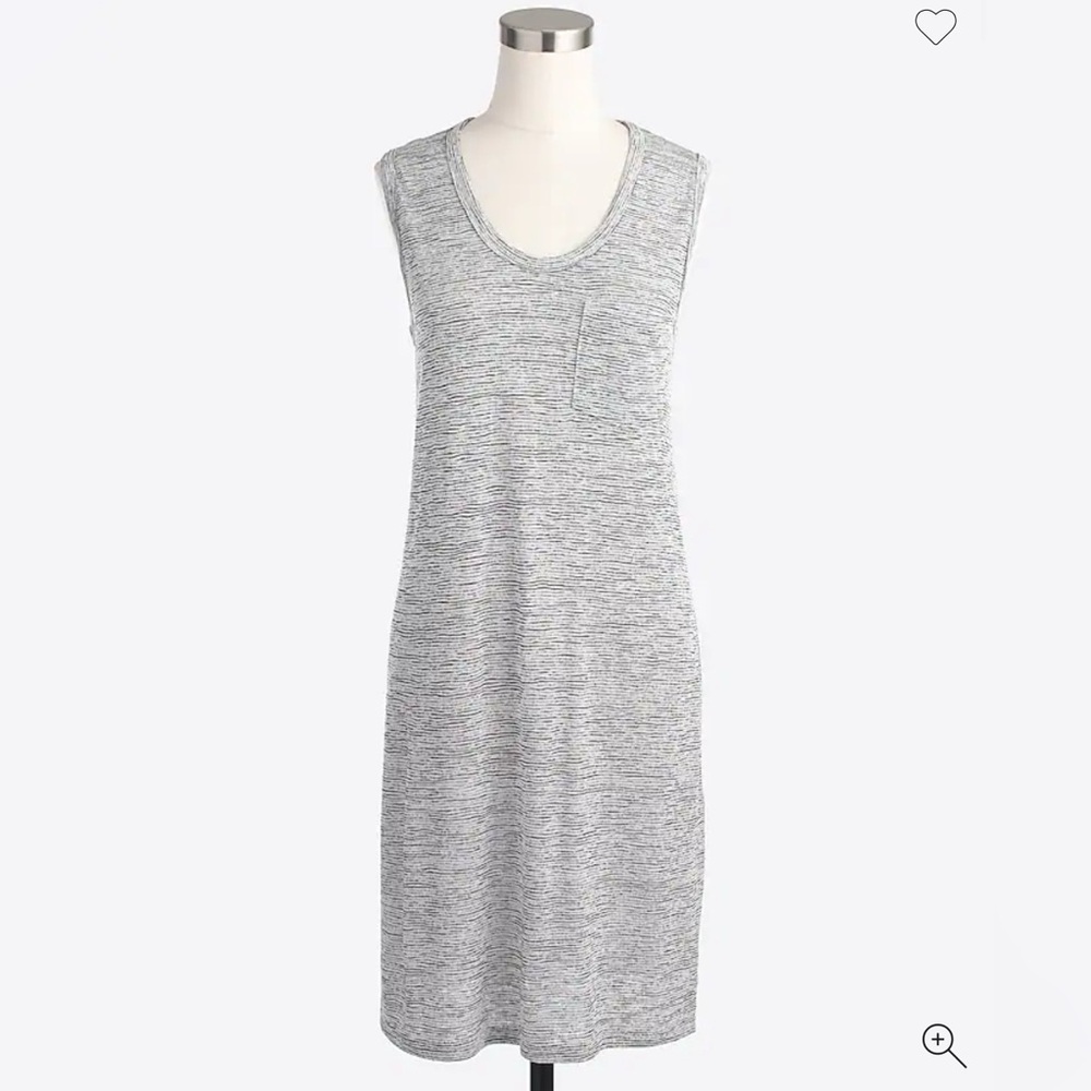 J Crew - Striped Modal Pocket Dress - XS
